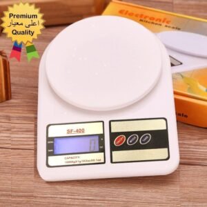 Digital Kitchen Scale SE-400 Stainless Steel White