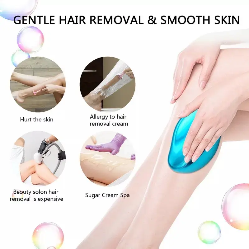 Crystal Hair Remover Nano Glass Painless Body Hair Eraser - Image 4