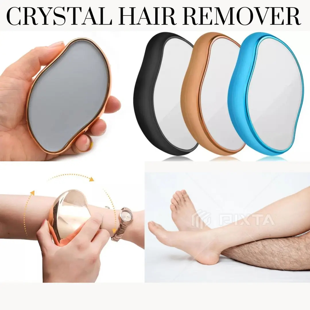 Crystal Hair Remover Nano Glass Painless Body Hair Eraser - Image 6