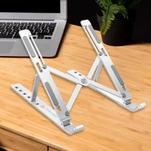Foldable Aluminium Ergonomic Desk Laptop Stand